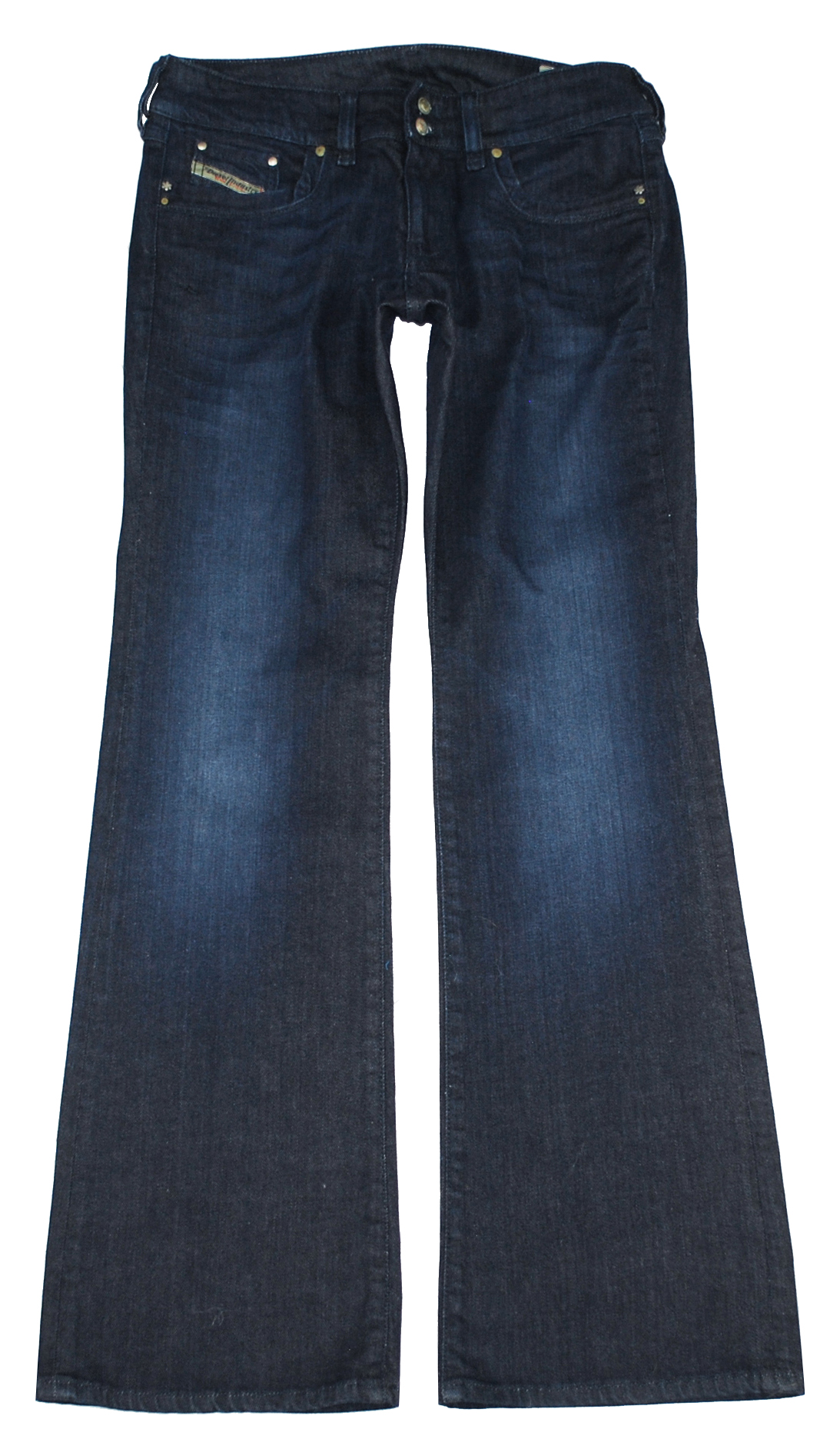 womens low rise dark boot cut jeans